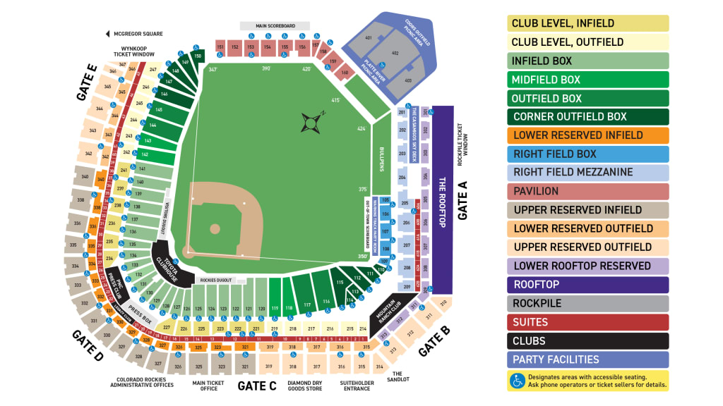 Rockies single game tickets available for opening homestand