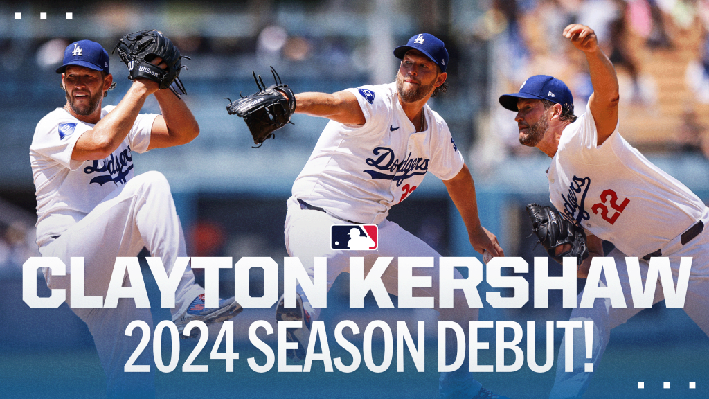 Clayton Kershaw pitches 4 innings in first start of 2024 season