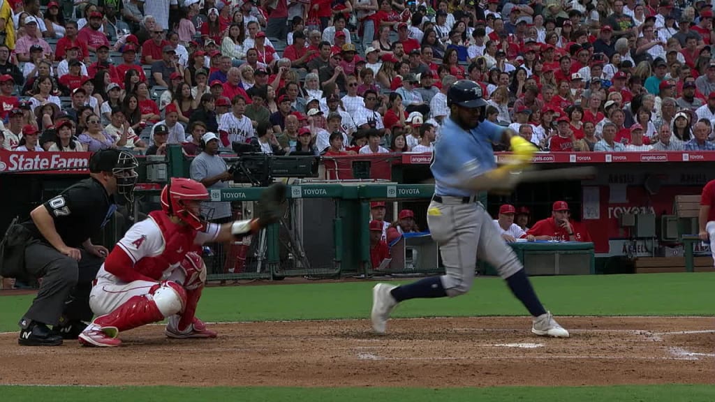 Plate ump leaves A's-Angels game after getting hit twice