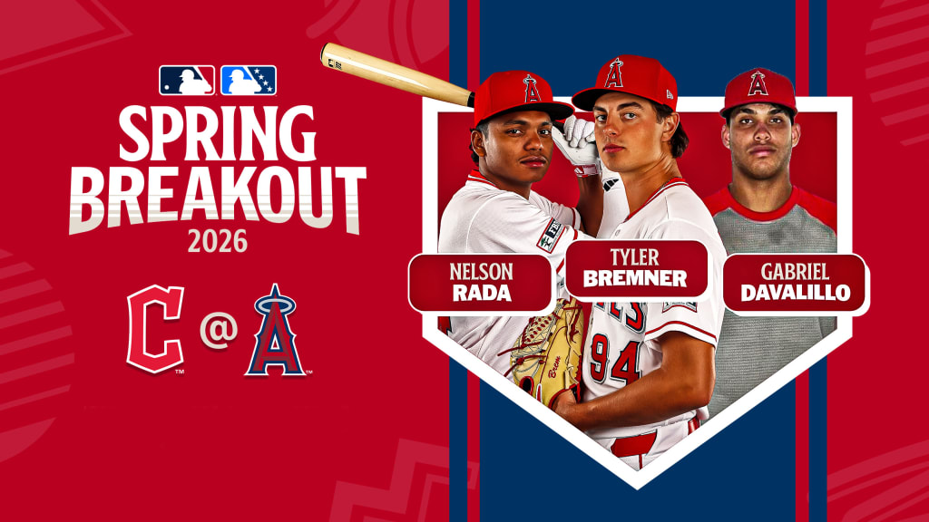 WATCH LIVE: Angels vs. Guardians Spring Breakout