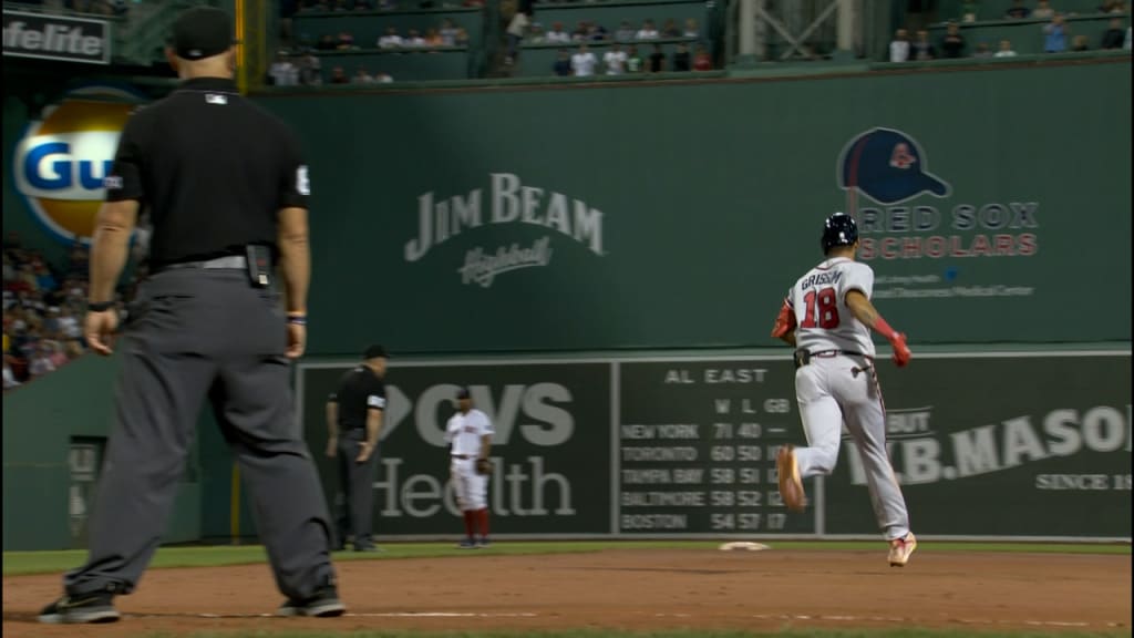 Grissom's 1st career hit, HR