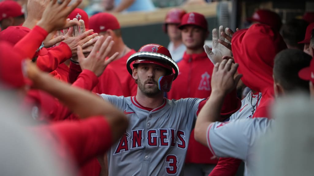 Jordyn Adams hits first career home run in Angels' loss