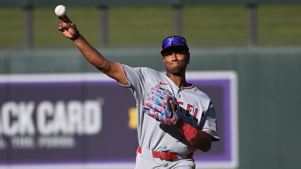 MLB.com editorial image for Los Angeles Angels: Angels begin new era with prospects on the radar and youngsters on th...