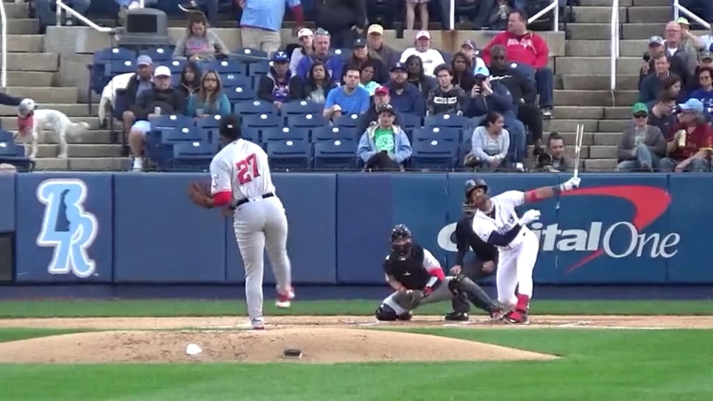 Rocker strikes out eight in debut