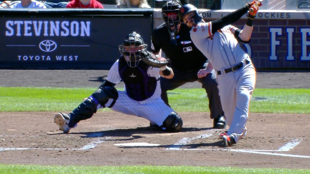 Brandon Belt blasts Giants past Rockies with 846 feet worth of homers at  Coors Field