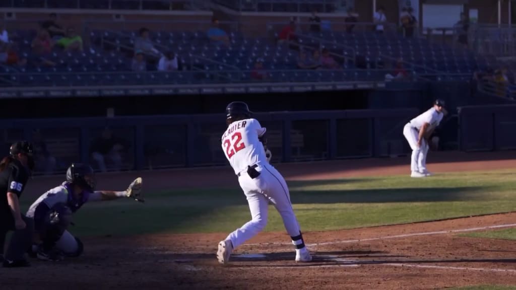 Chase DeLauter's three-hit game