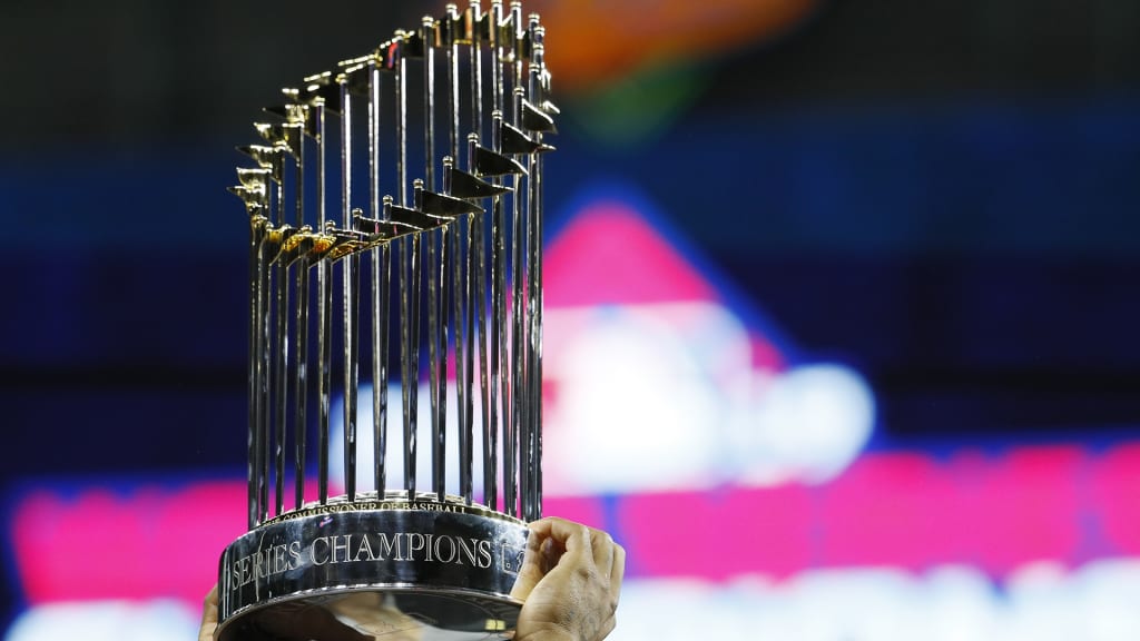 The Commissioner's Trophy (MLB)  World series, Baseball world