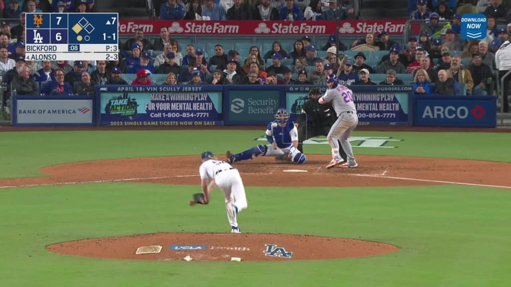 Mets' Daniel Vogelbach snaps out of slump with homer, three RBI vs. Dodgers