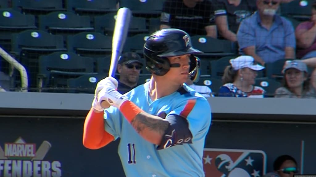 MLB Pipeline on X: No. 7 #Astros prospect Korey Lee saw his first