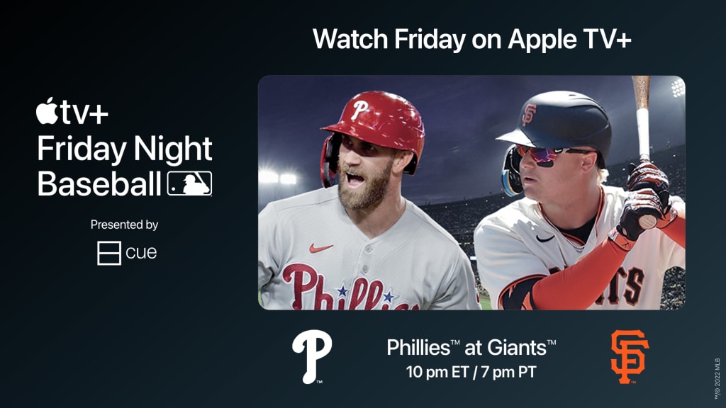 How to watch Phillies-Giants on Apple TV, September 2, 2022