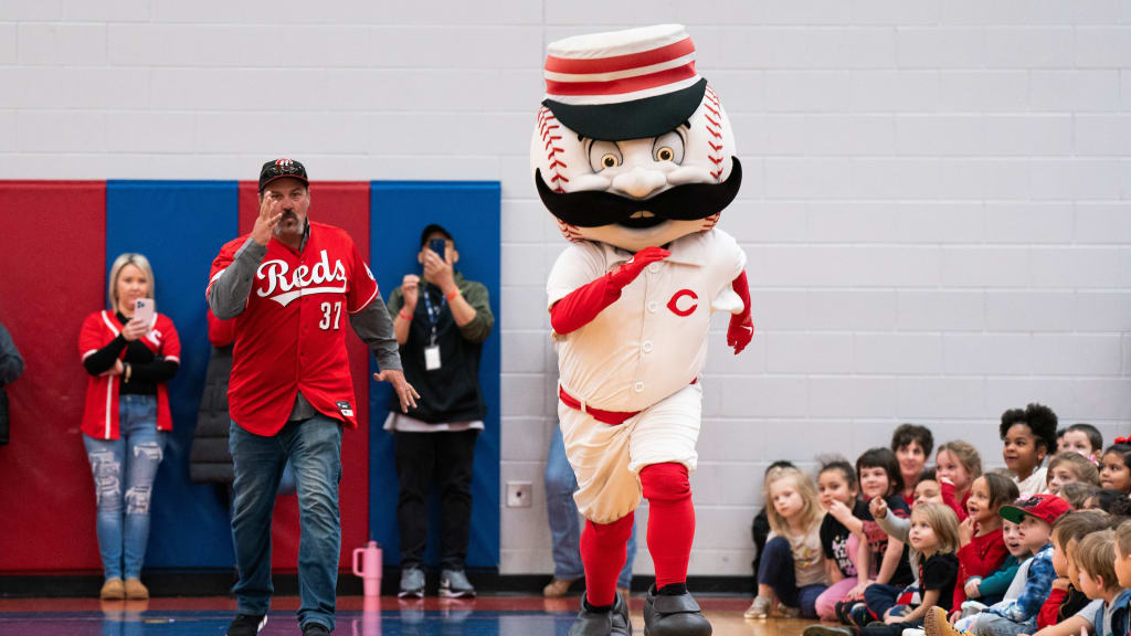 Reds Caravan stop at Portsmouth Elementary