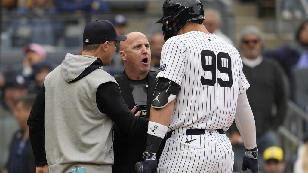 Aaron Judge's first career ejection