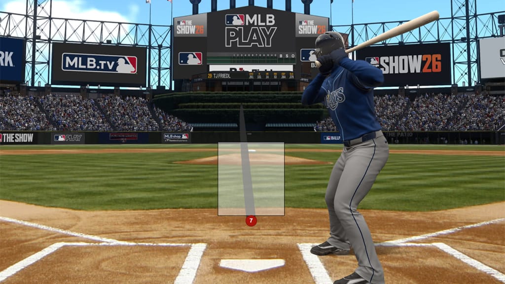 Lucas Sims' pitch just barely clipped the bottom of the zone for strike 3.