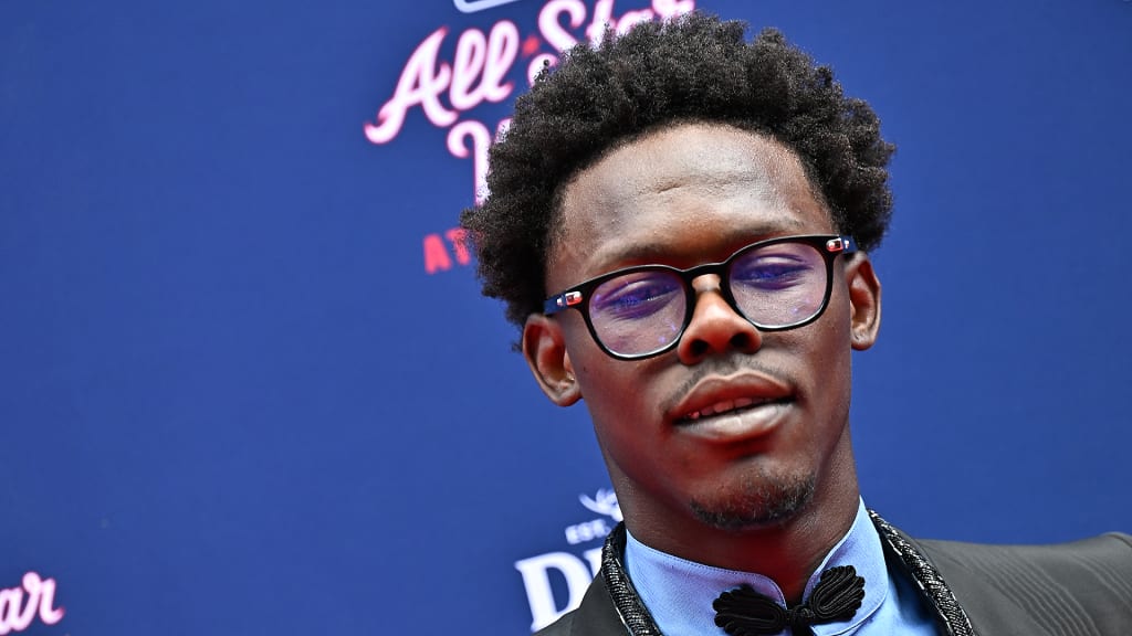 Jazz Chisholm Jr. at the All-Star Red Carpet Show