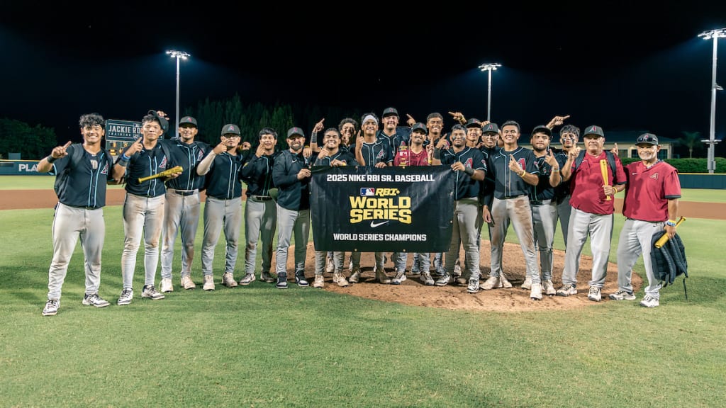 Diamondbacks’ senior team wins Nike RBI World Series in Vero Beach, Fla.