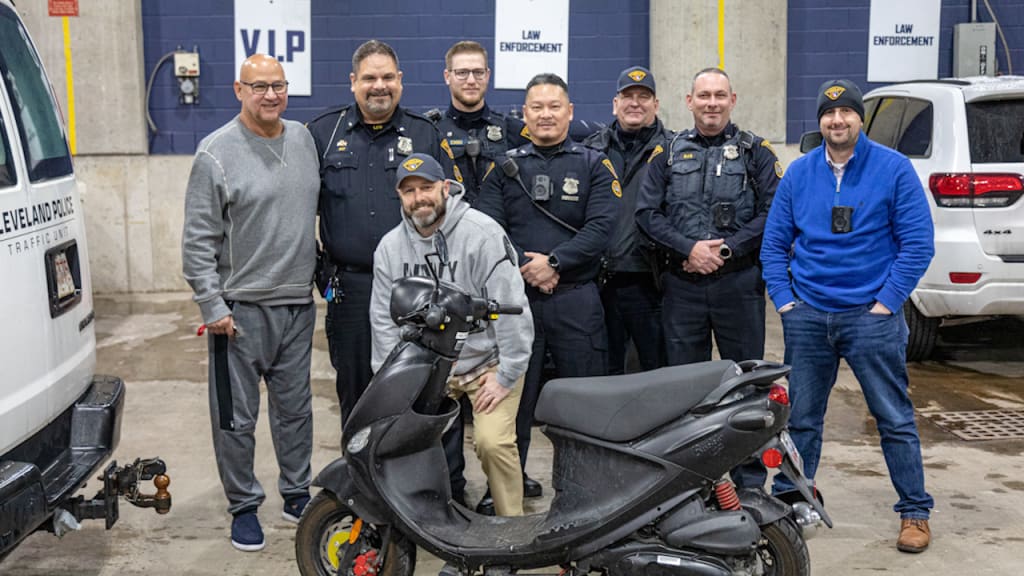 Terry Francona's stolen scooter returned by Cleveland police