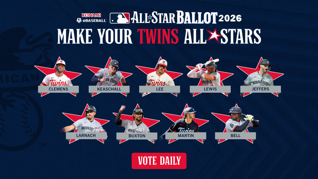 VOTE NOW! Help make Twins All-Star Game starters