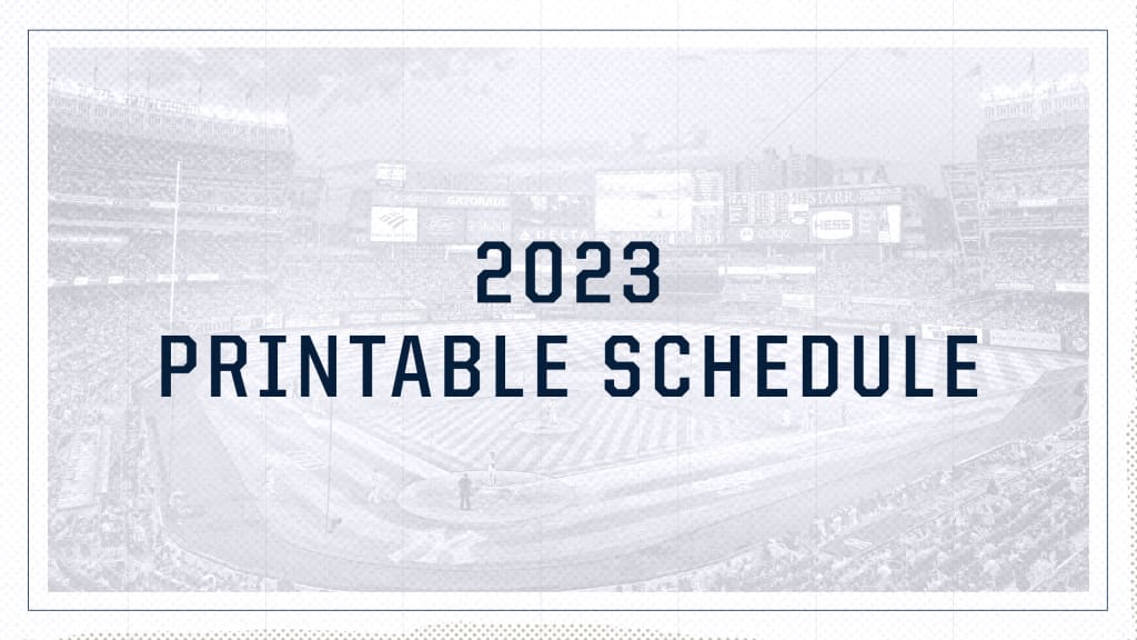 2023 New York Yankees MLB Home Stadium Game Tickets