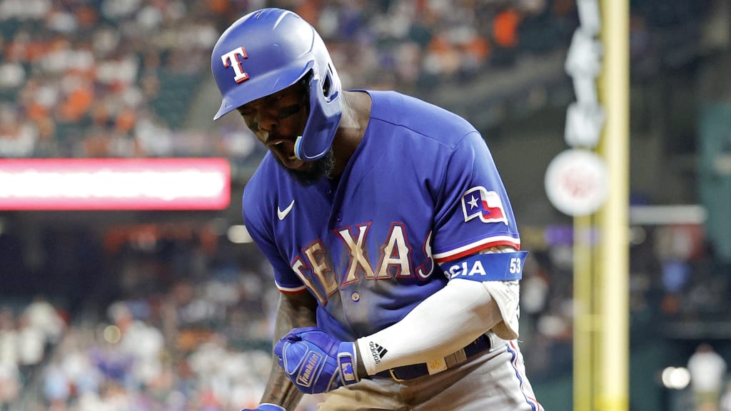 Texas Rangers' Adolis Garcia Joins Exclusive Club with Elite Performance  vs. the A's - Fastball