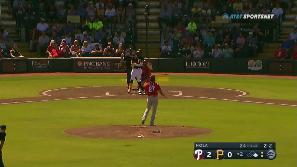 Aaron Nola's strikeout