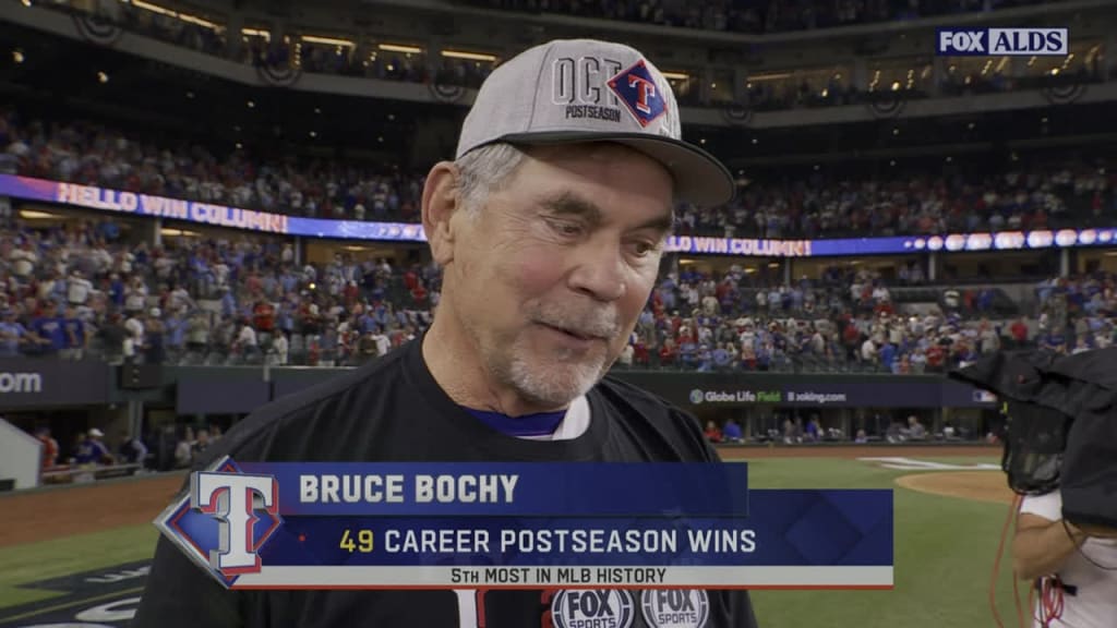 Bruce Bochy on Game 1 win, 10/03/2023