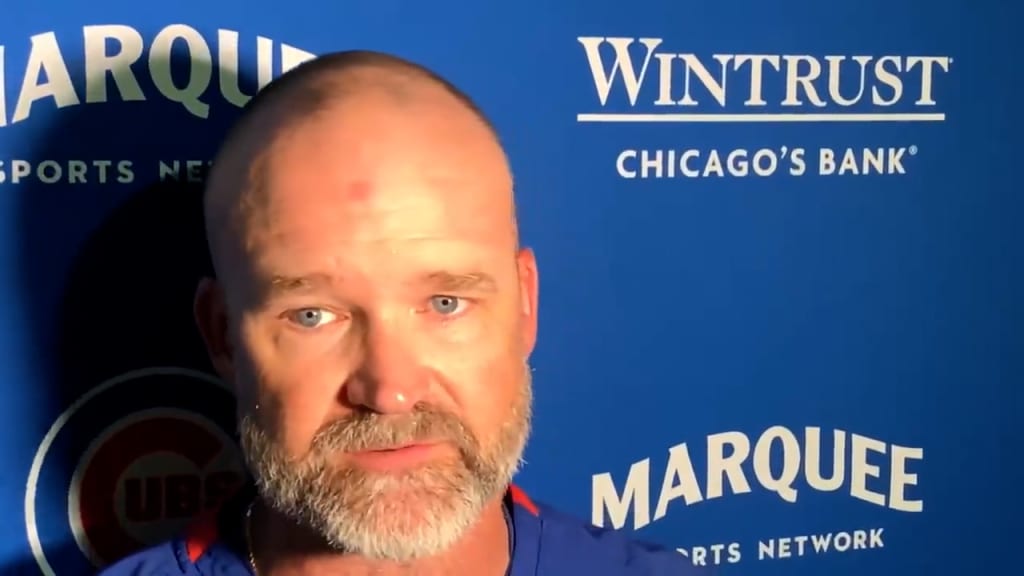 All eyes are on manager David Ross in Cubs' stretch run