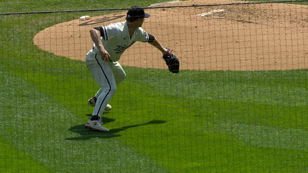 Kody Funderburk: Game-Used Locker Tag - MLB Debut - 8/28/2023