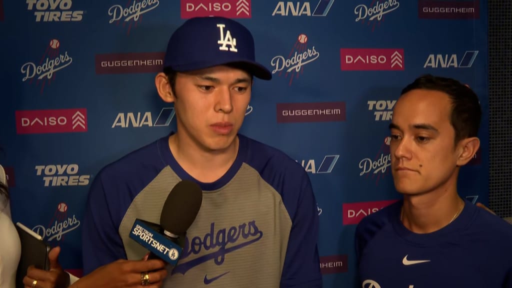 Roki Sasaki discusses his shoulder injury, more