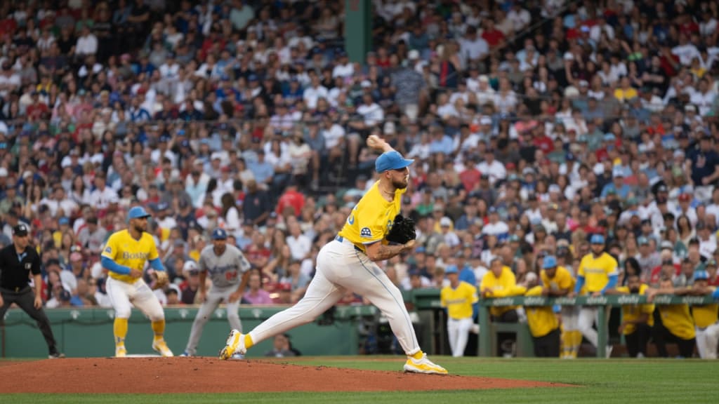 Garrett Crochet defeats Clayton Kershaw at Fenway Park