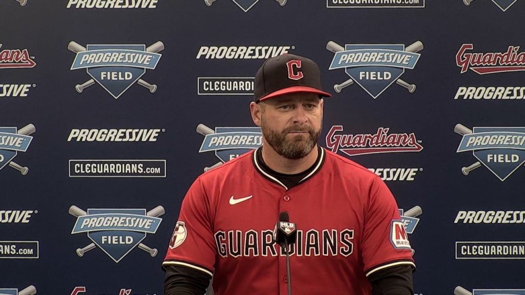 Stephen Vogt talks about the Guardians' 13-3 loss
