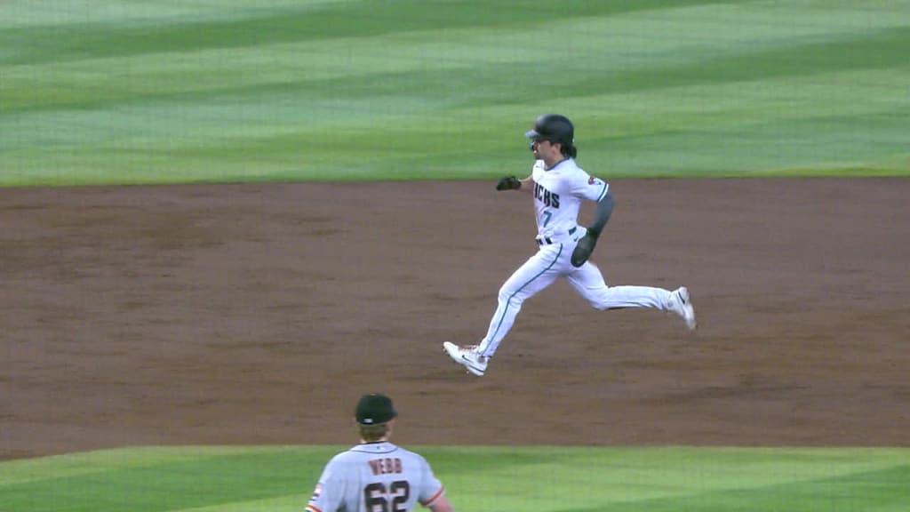 Corbin Carroll's 50th stolen base