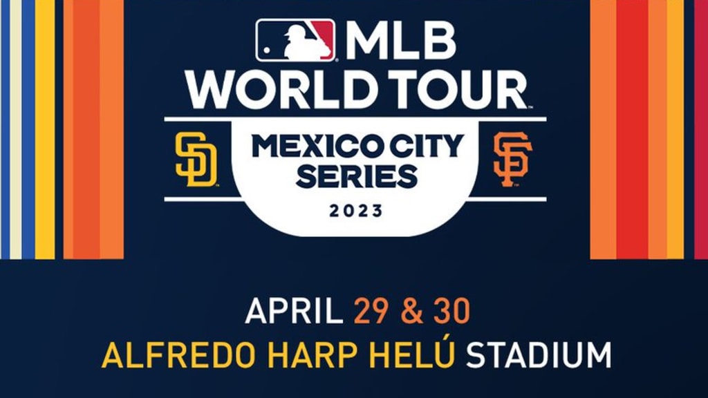 MLB, Baseball Herren, USA Mexico City Series-San Francisco Giants at San  Diego Padres Apr 29, 2023;