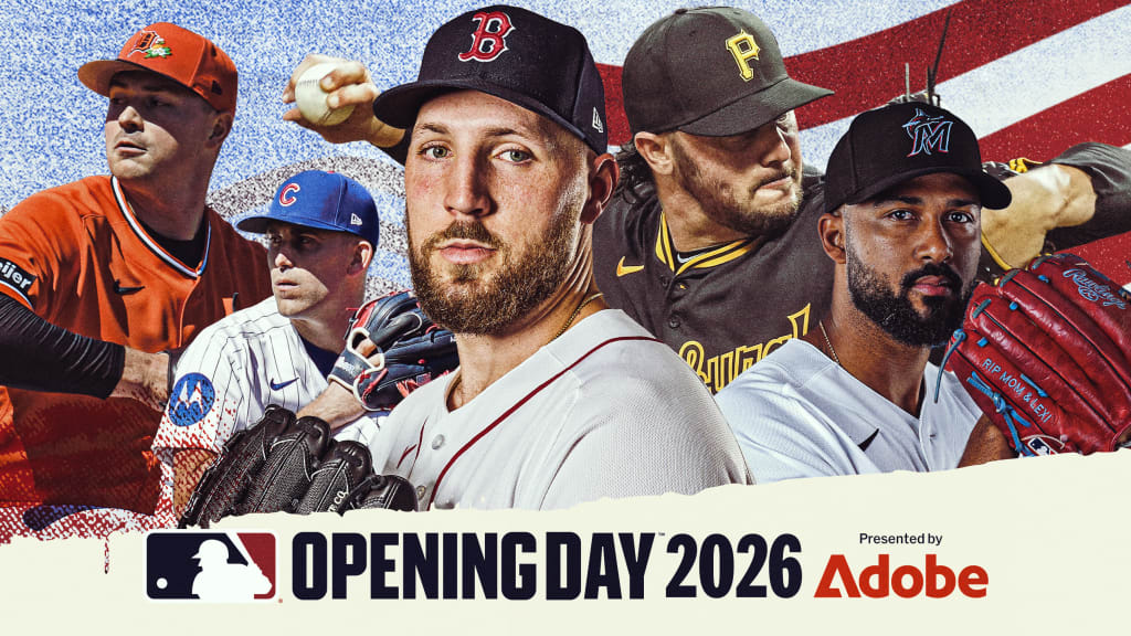 For starters, check out who will take the mound on Opening Day