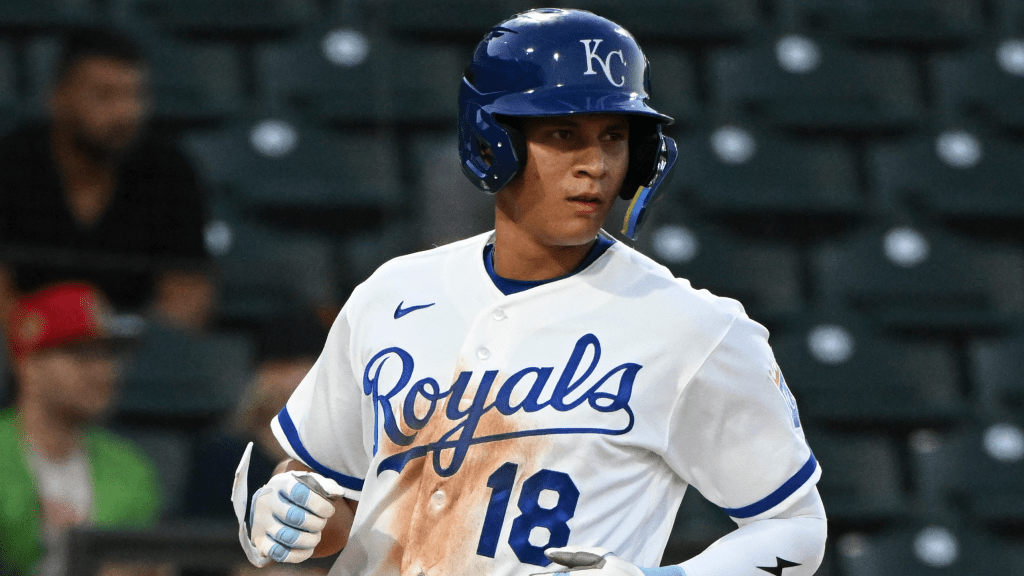 MLB.com editorial image for Kansas City Royals: Royals' 17-year-old prospect puts potential on full display in states...