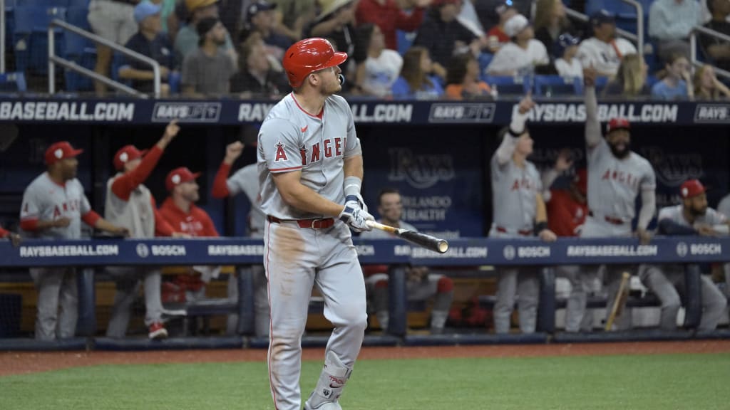 LIVE: Trout's tear continues in Tampa Bay