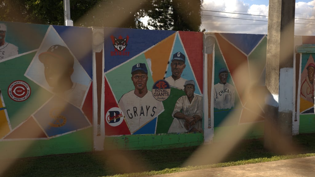 One of the murals at Dorsey park in Miami