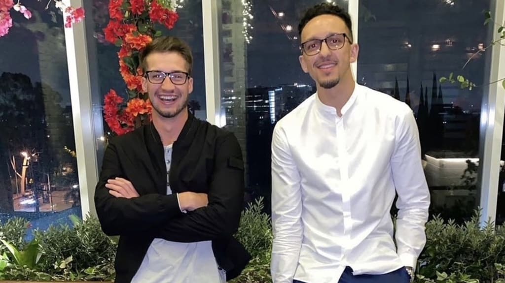 Aaron Ashby (left) and Landry Shamet (right)