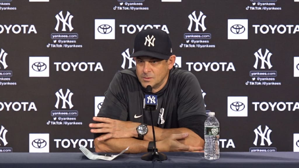 Boone reflects on Aaron Judge