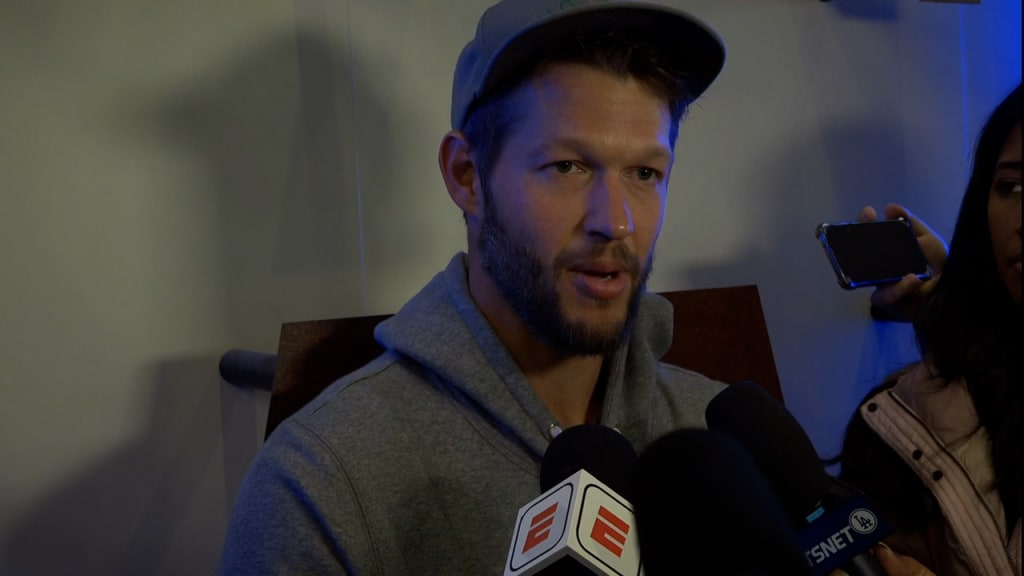 Clayton Kershaw discusses re-signing with Dodgers