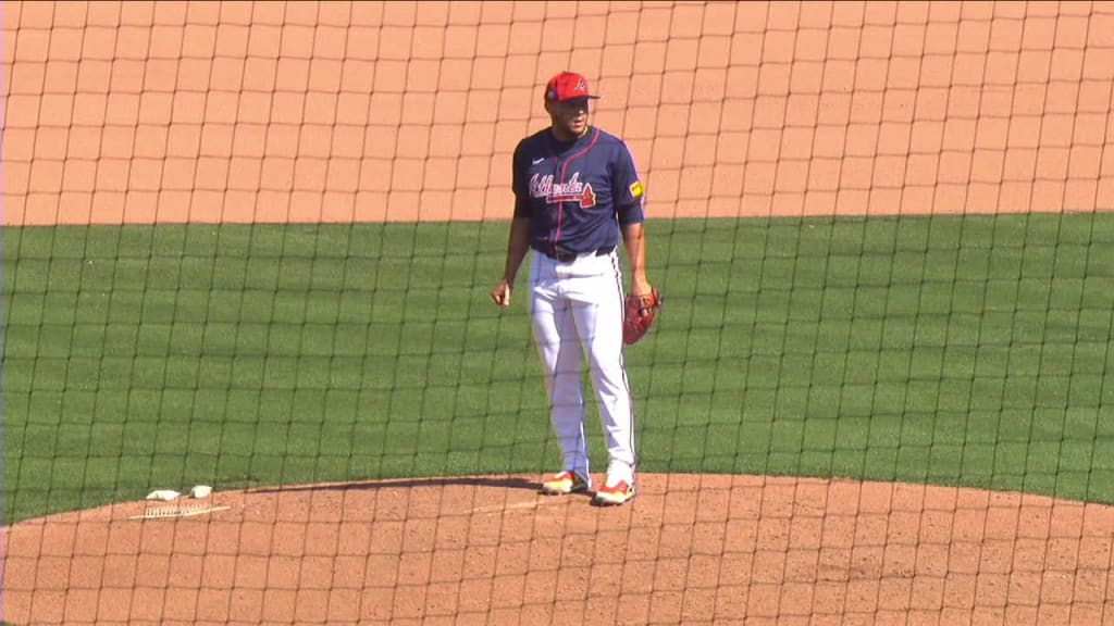Joe Jiménez strikes out Maverick Handley