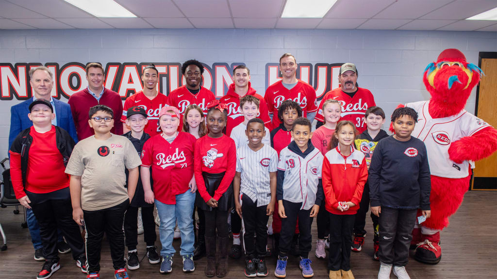 Reds Caravan stop at Freedom Elementary
