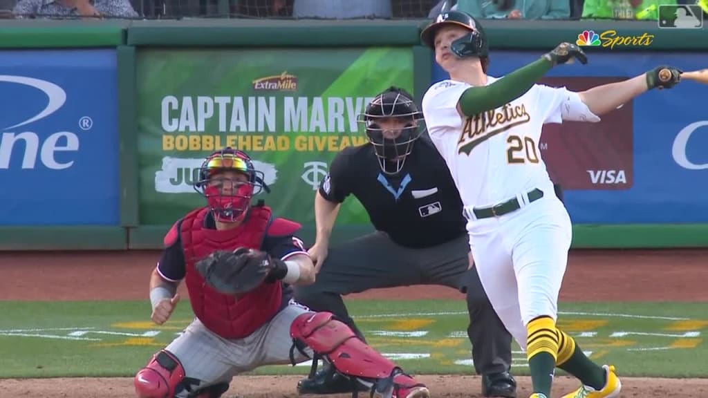 Gelof's first Major League hit