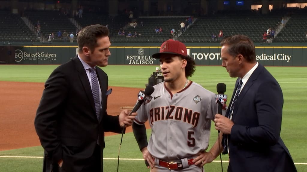 Alek Thomas on D-backs' victory