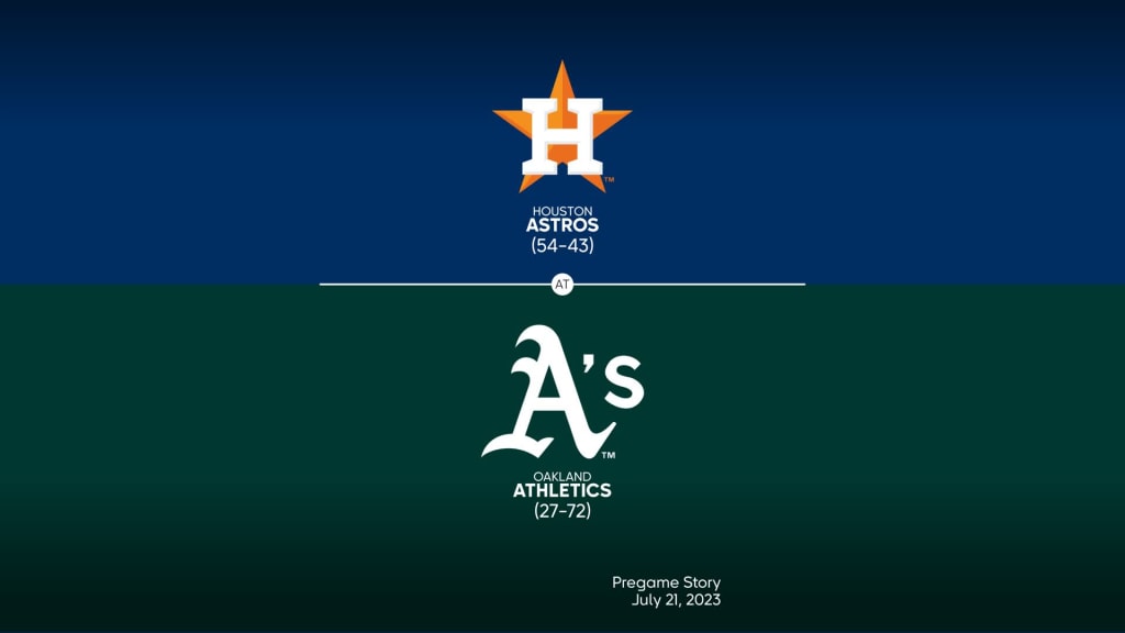 Houston Astros: Oakland A's on deck