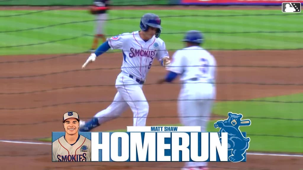 Matt Shaw's solo home run