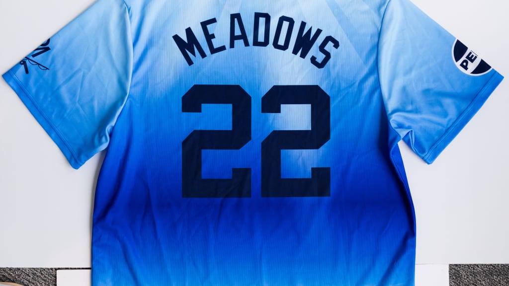 Tigers giving away Parker Meadows fishing jersey
