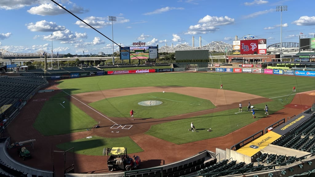 Louisville Slugger Field as it looks today.