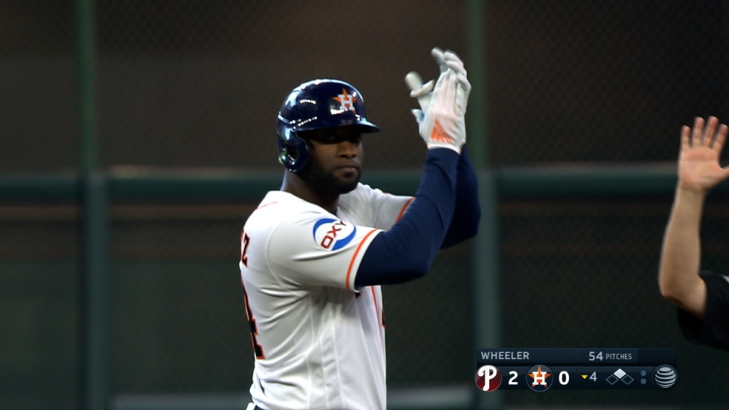 Yordan Alvarez gets four strikes in at-bat: 'Everybody missed it