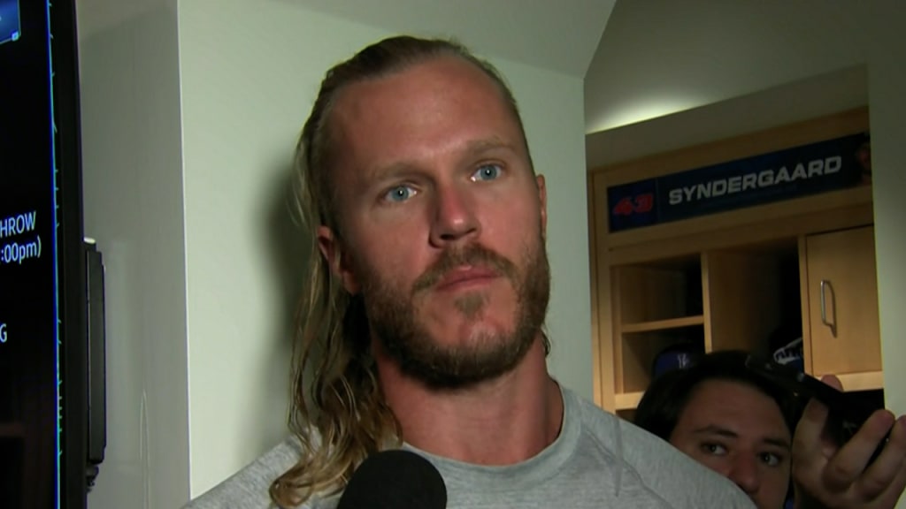 It takes effort to maintain Noah Syndergaard's hair