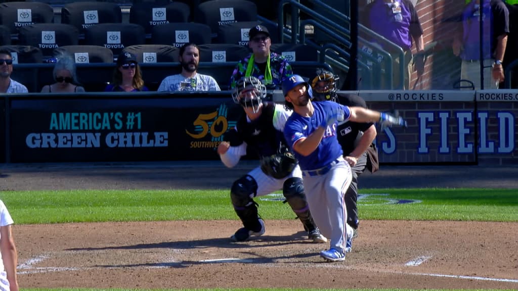 Perez, Lowe, big 2nd inning help Rangers rout Rockies 16-4